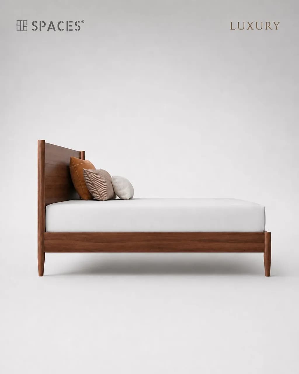 Walnut Luxury Bed