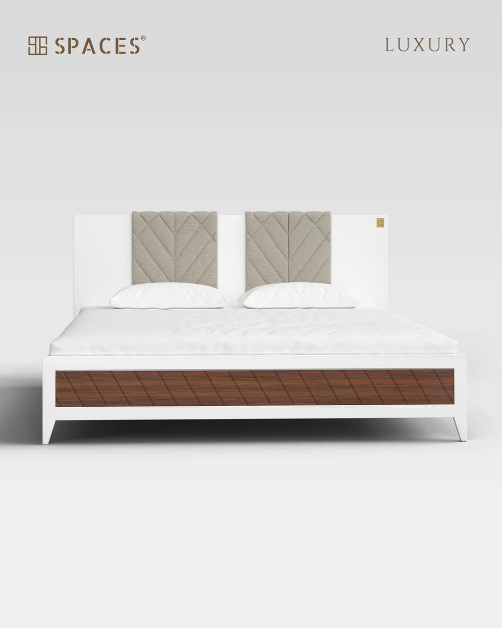 Lumen Luxury Bed with Upholstery