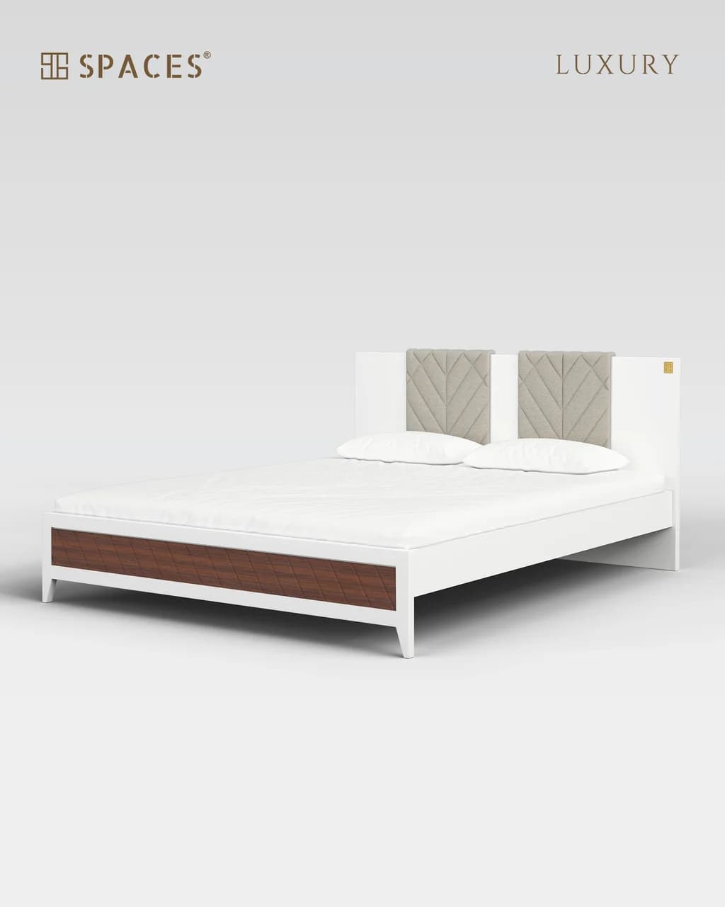 Lumen Luxury Bed with Upholstery