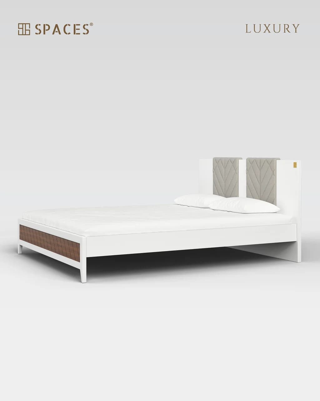 Lumen Luxury Bed with Upholstery