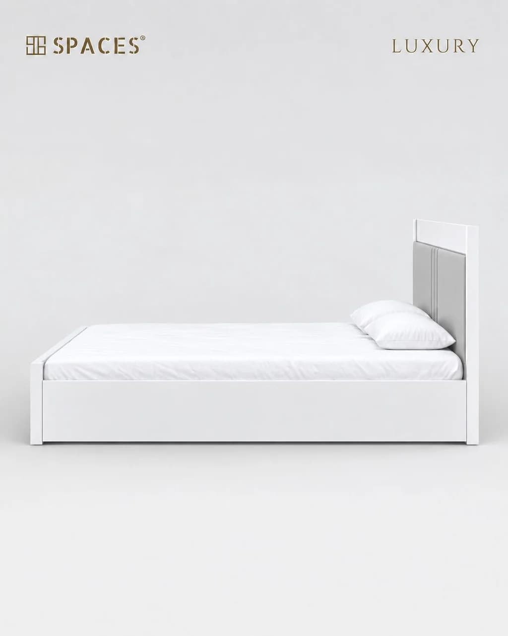 Two-Tone Luxury Bed with Upholestery