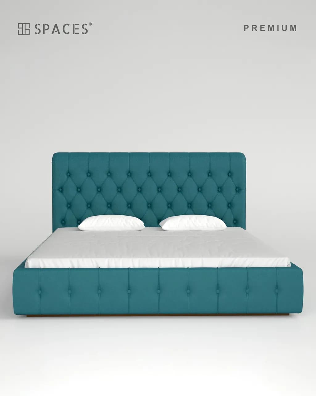 Teal Upholstered Premium Bed