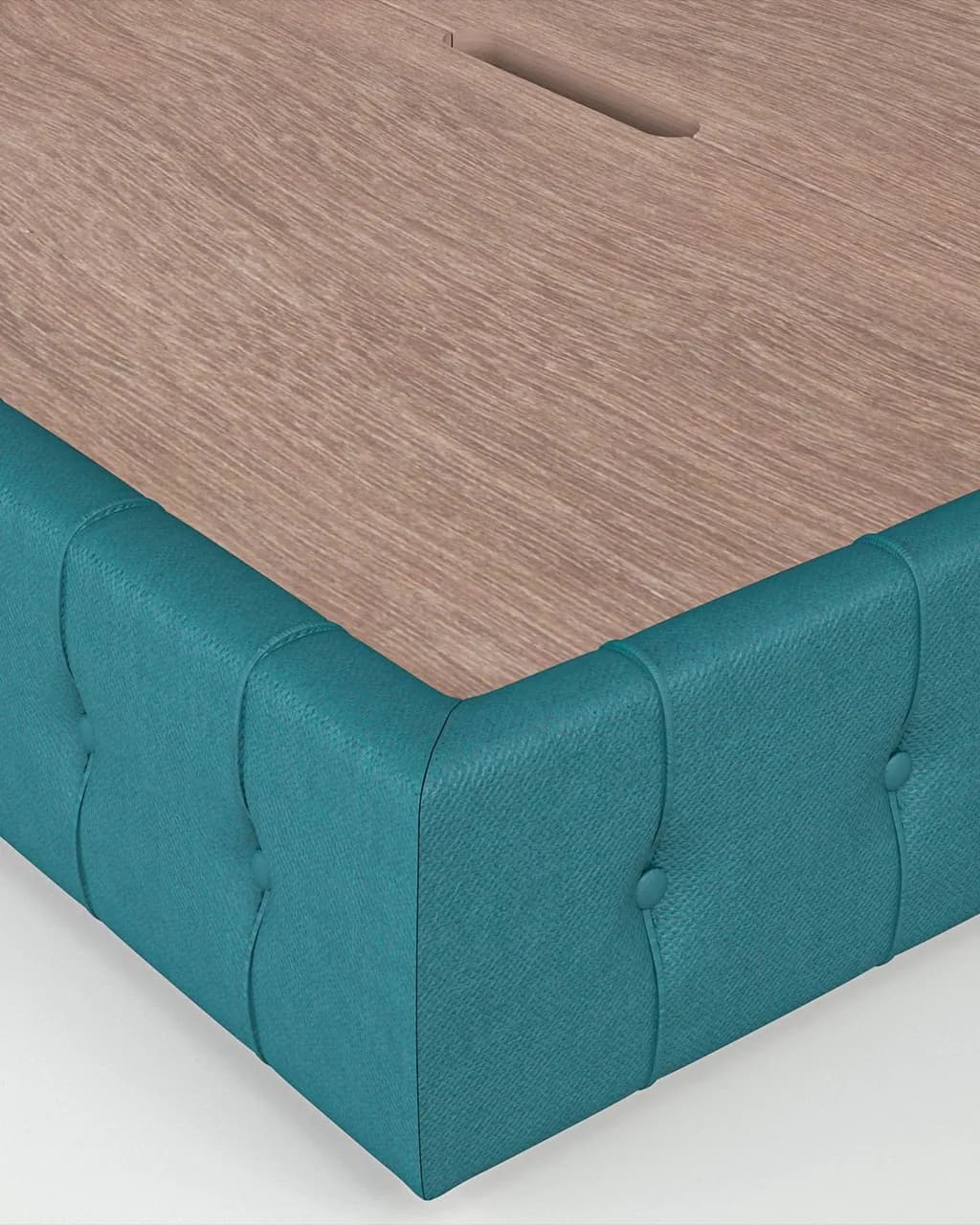 Teal Upholstered Premium Bed