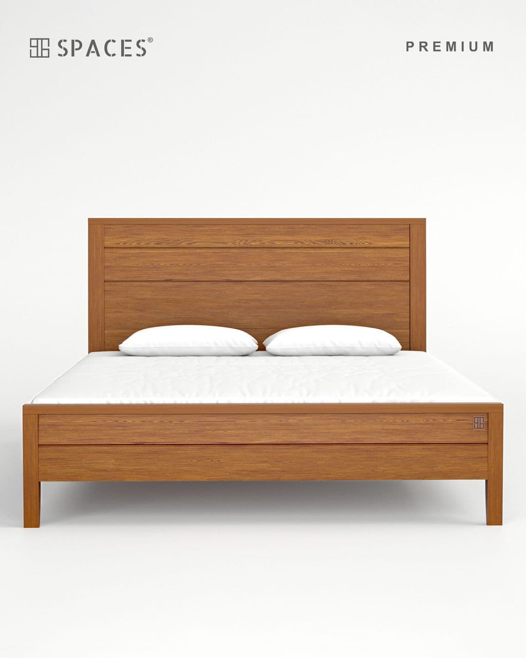 Honey Walnut Premium Bed