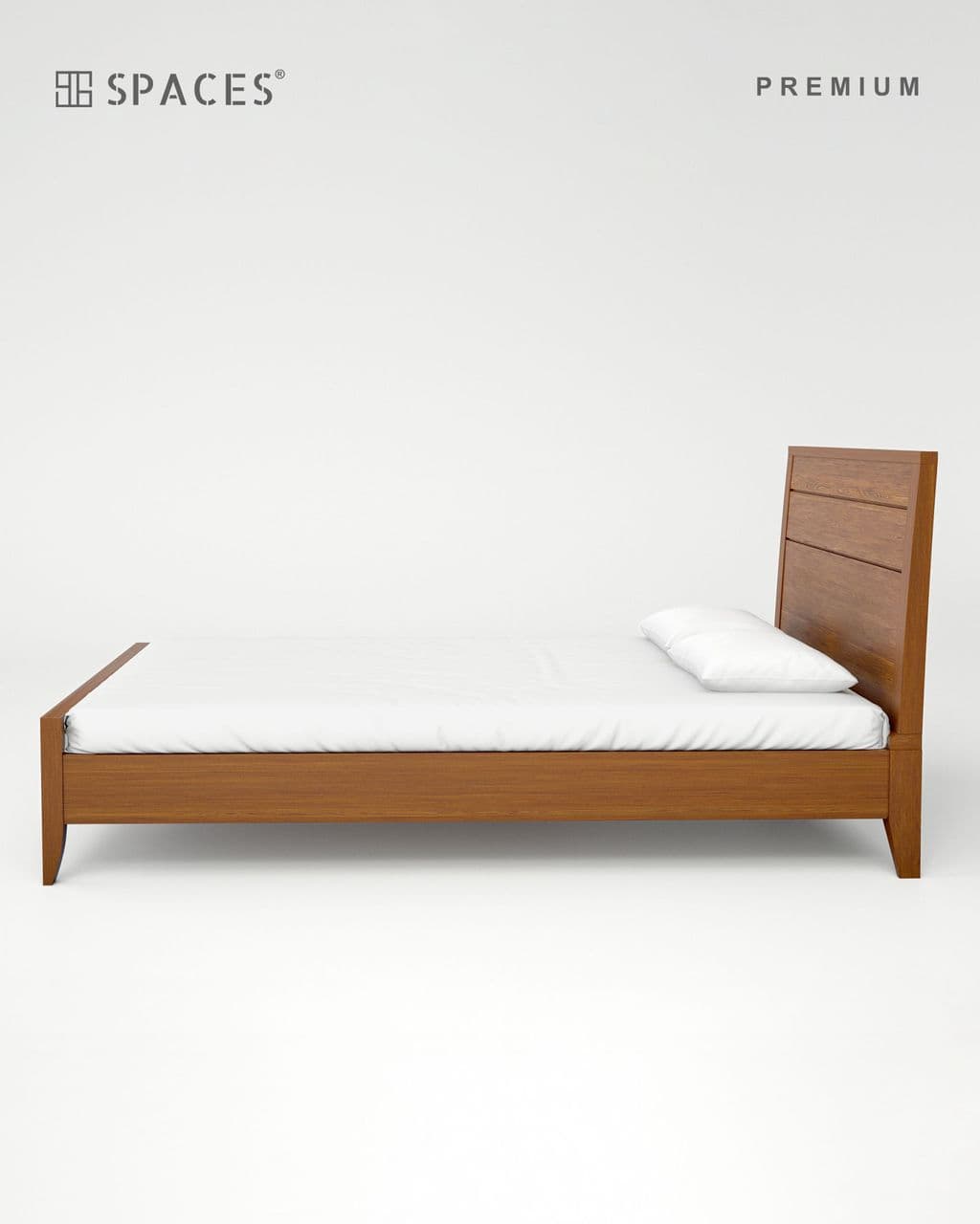 Honey Walnut Premium Bed