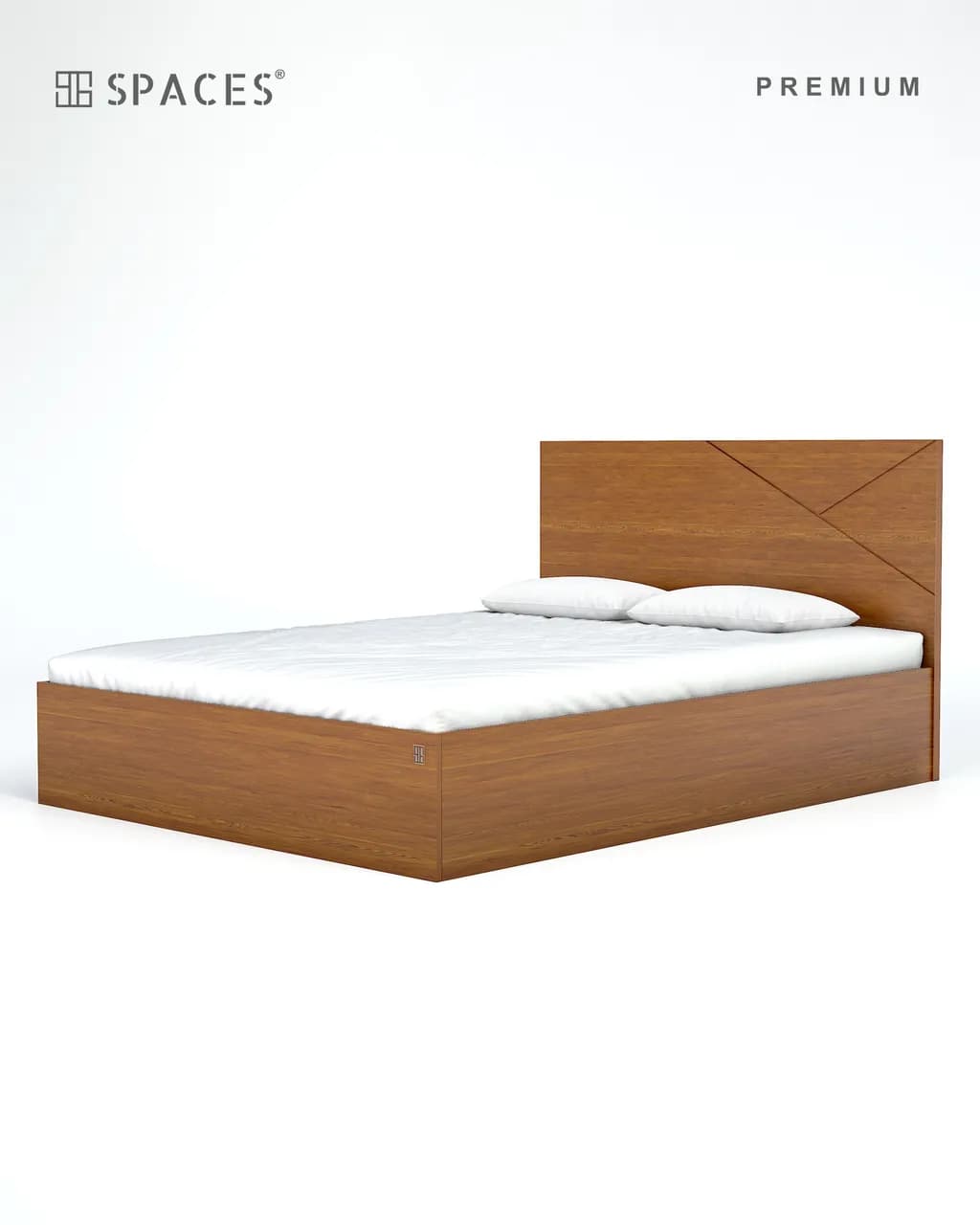 Honey Walnut Premium Bed