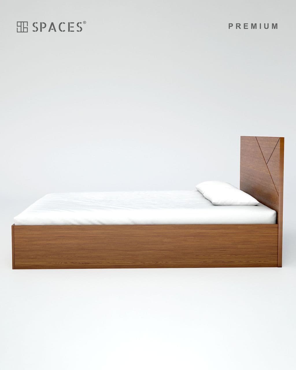 Honey Walnut Premium Bed