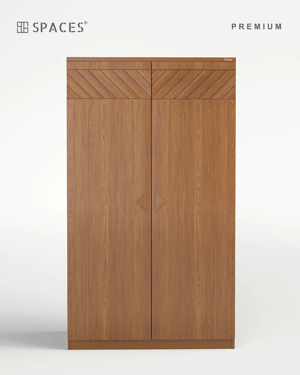 Natural Walnut Premium Wardrobe