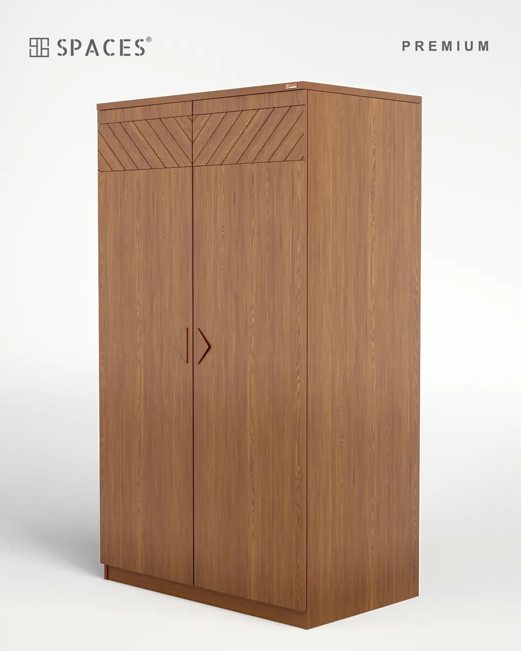 Natural Walnut Premium Wardrobe