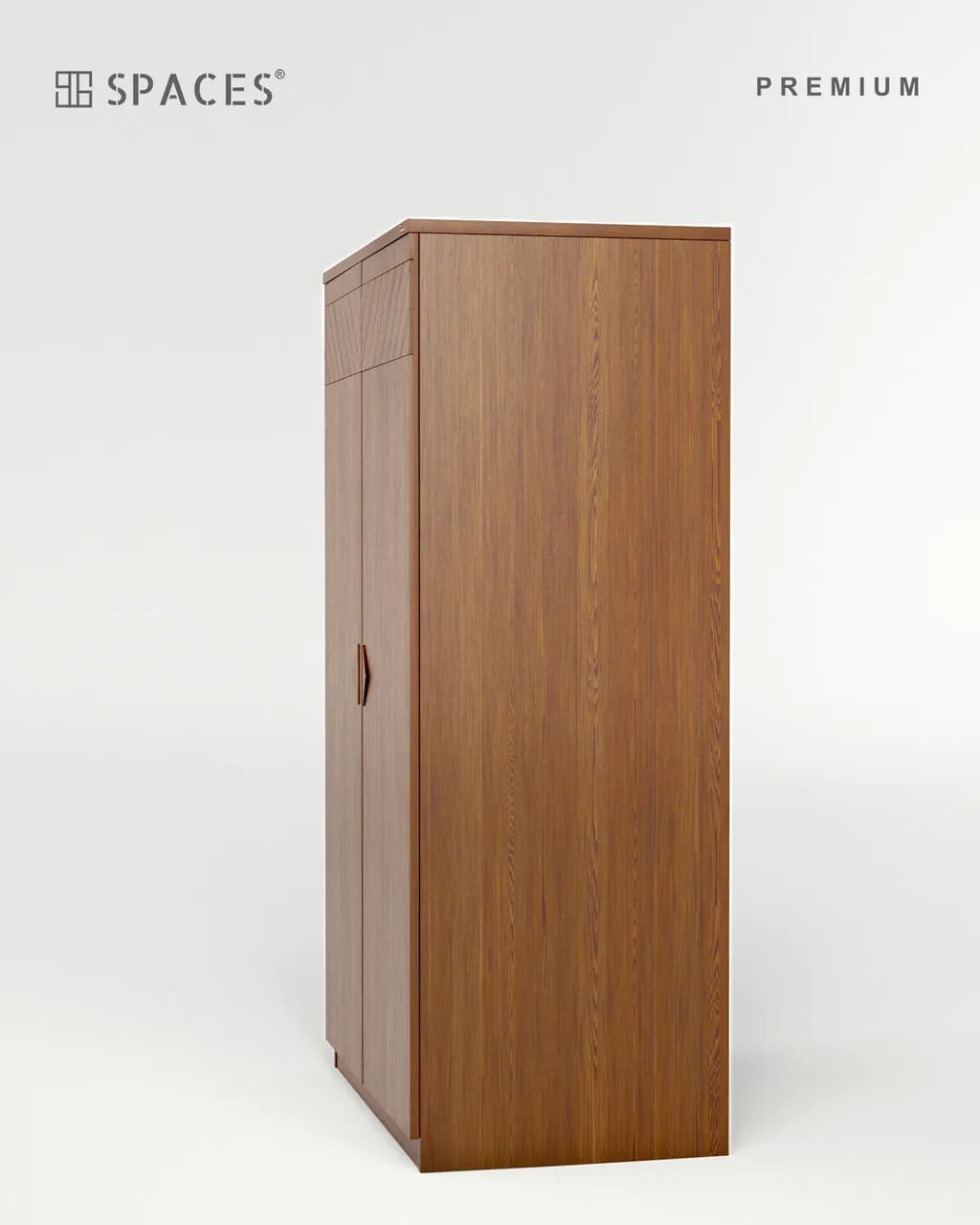 Natural Walnut Premium Wardrobe
