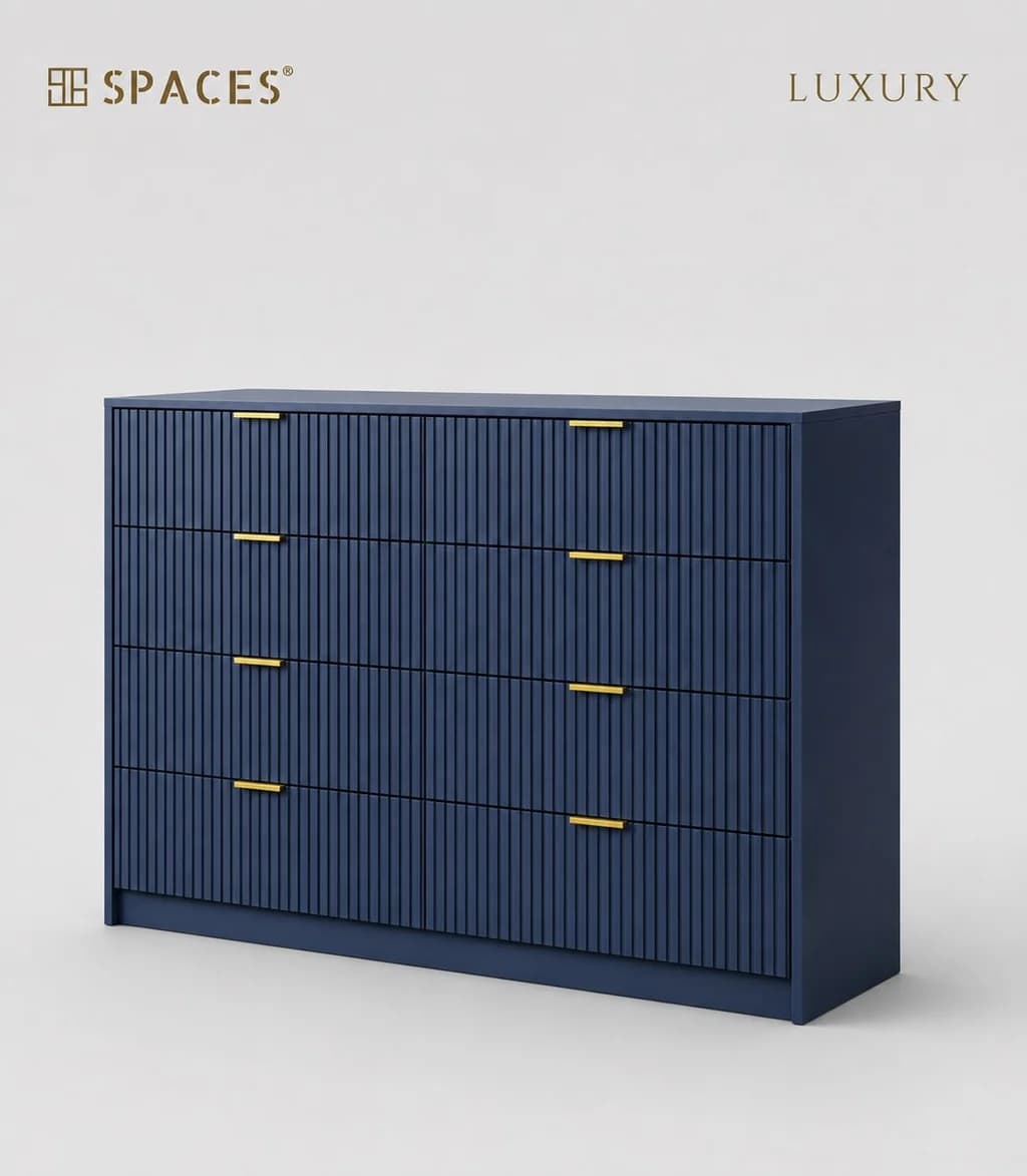 Navy Luxury Chest of Drawers