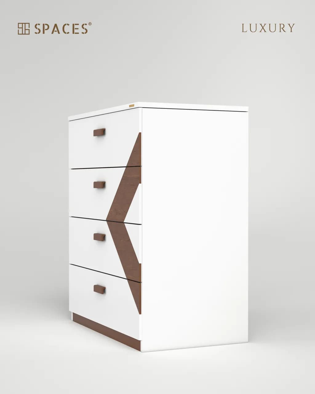 Arrow Accent Luxury Chest of Drawers