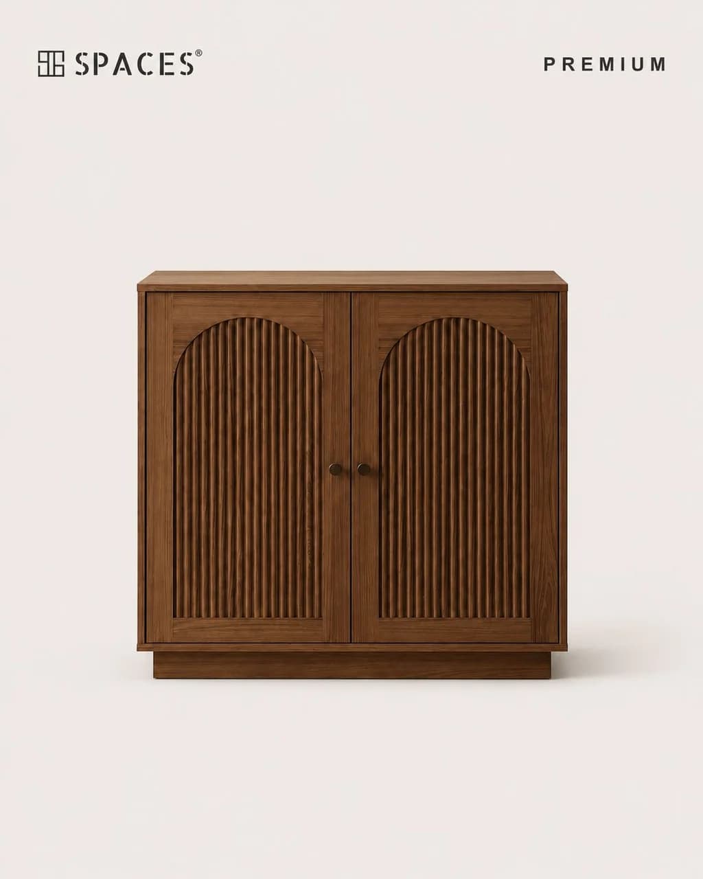 Dark Walnut Premium Storage Cabinet