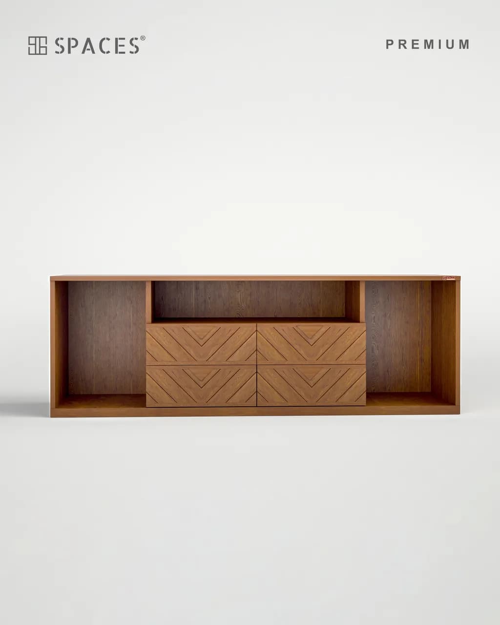 Chestnut Premium TV Cabinet