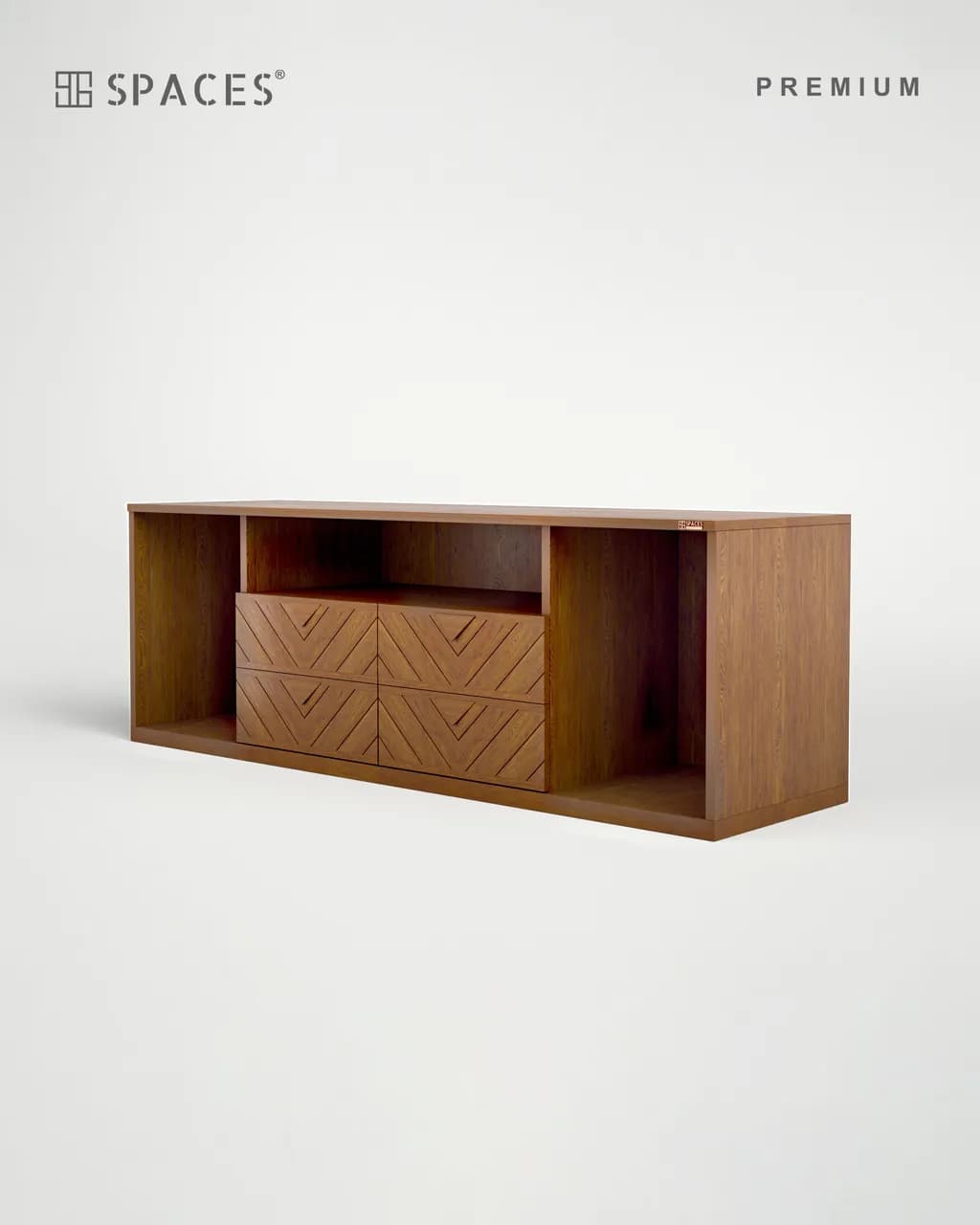 Chestnut Premium TV Cabinet