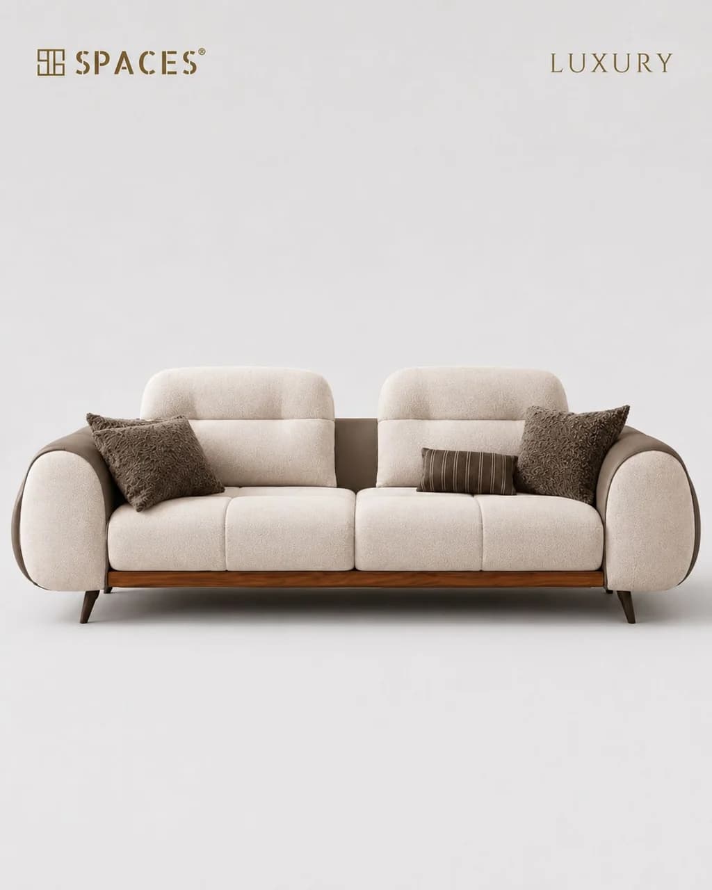 Off White Luxury Sofa (Double)