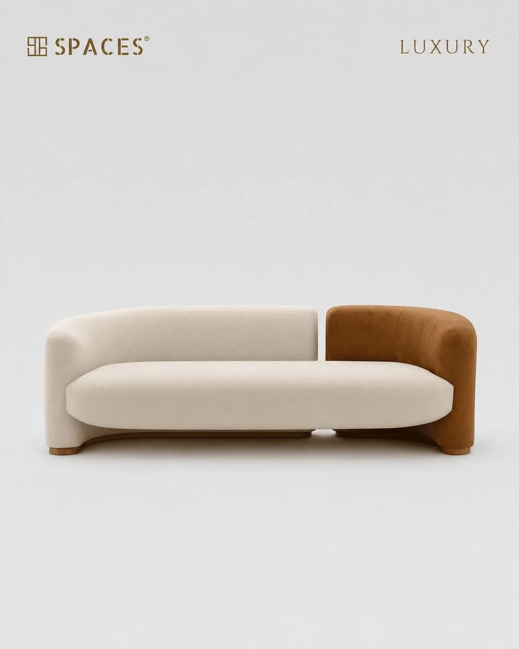 Two-Tone Super Soft Luxury Sofa (Double)