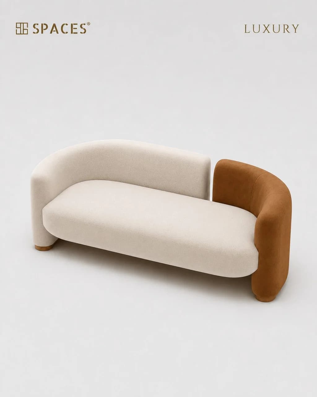 Two-Tone Super Soft Luxury Sofa (Double)