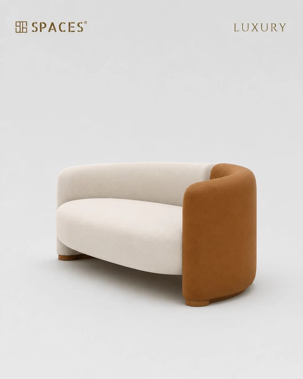 Two-Tone Super Soft Luxury Sofa (Double)