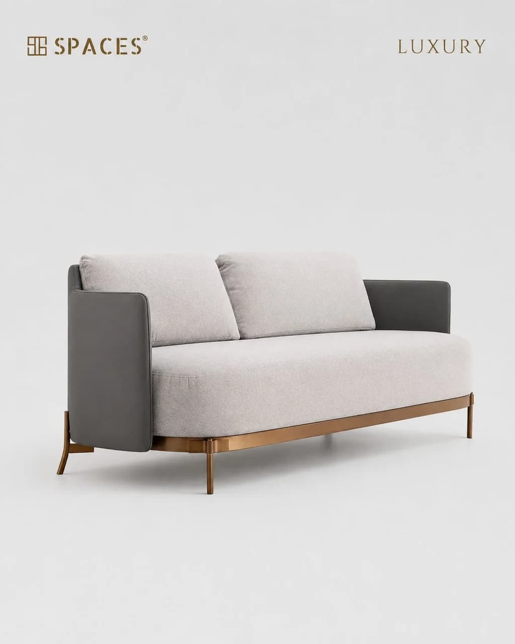 Two-Tone Luxury Sofa (Double)