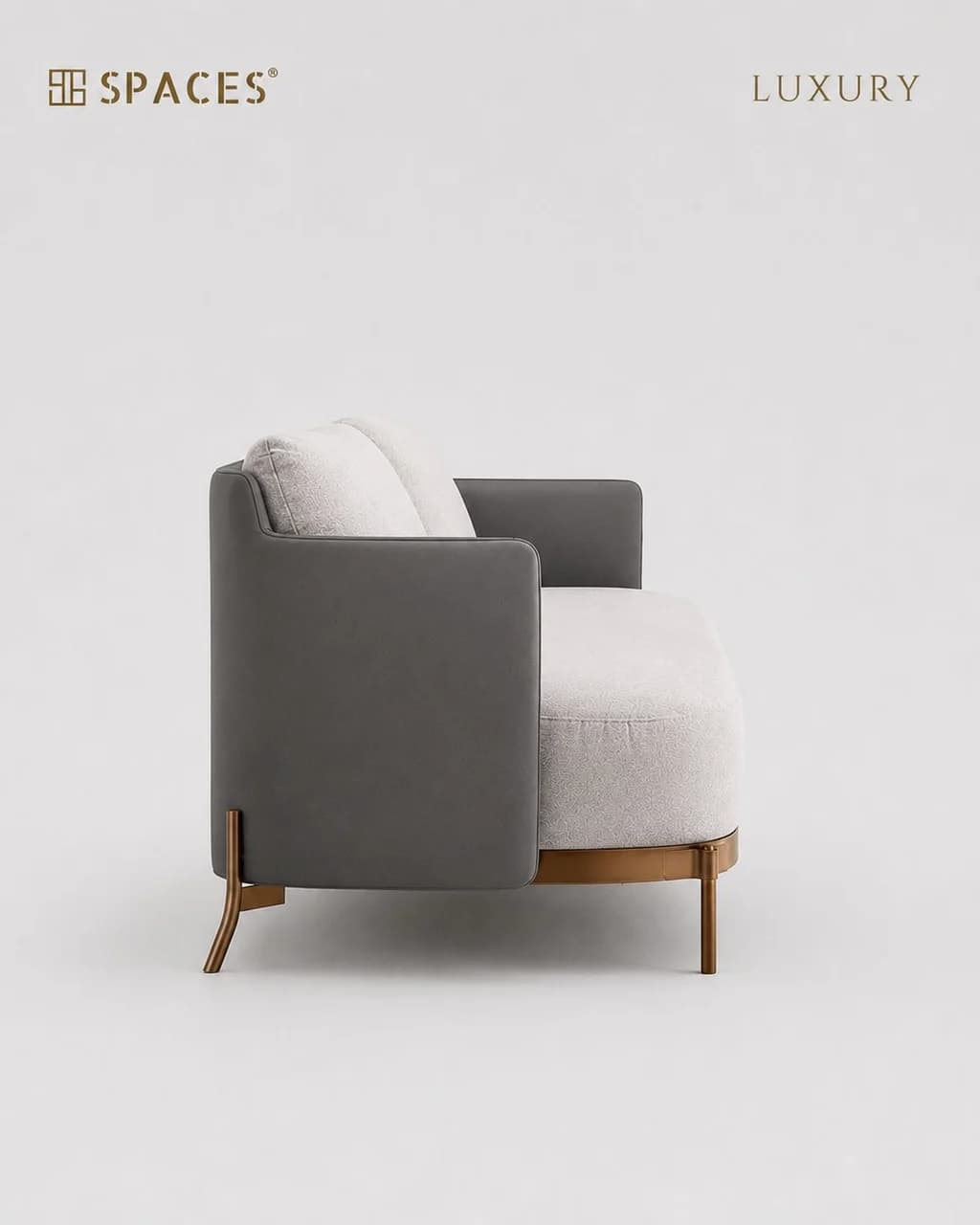Two-Tone Luxury Sofa (Double)