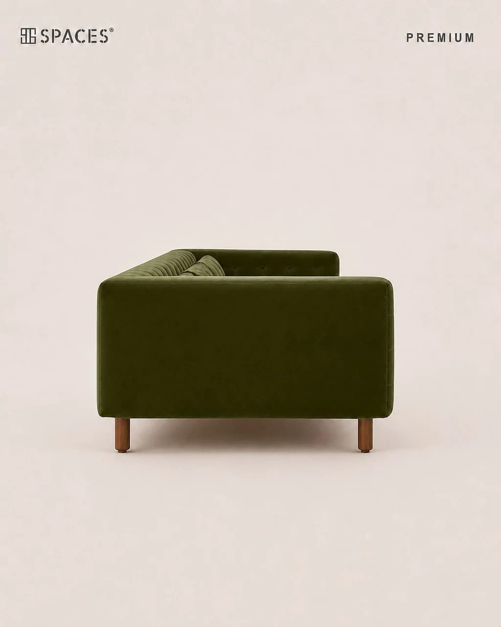 Olive Three-Seater Premium Sofa