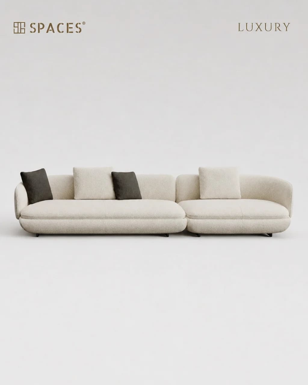 Ivory Super Soft Luxury Sofa Set