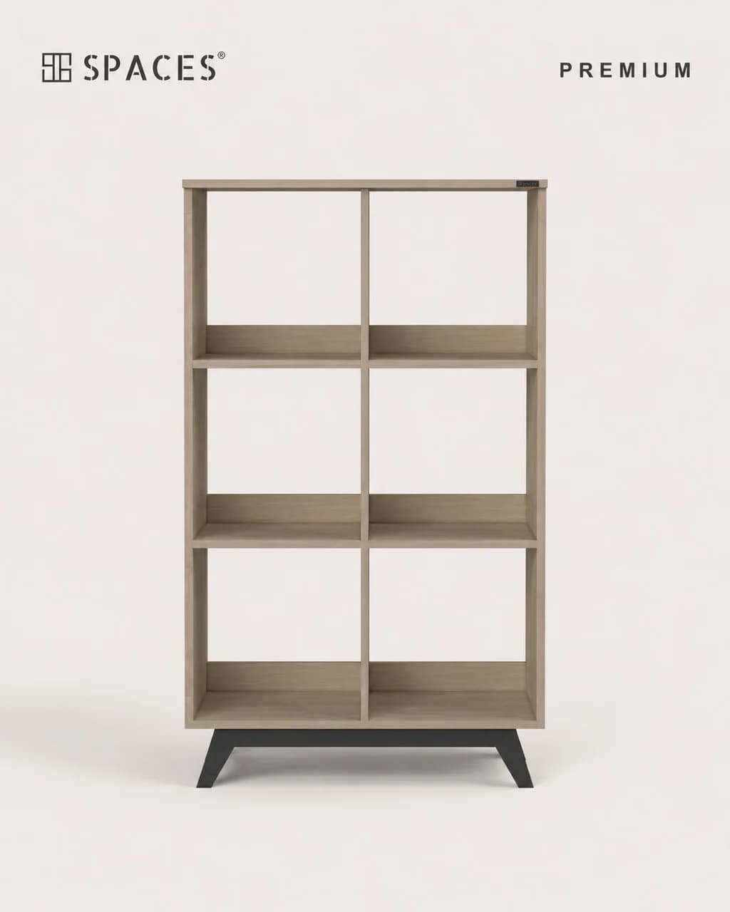 Natural Wood Premium Bookshelf