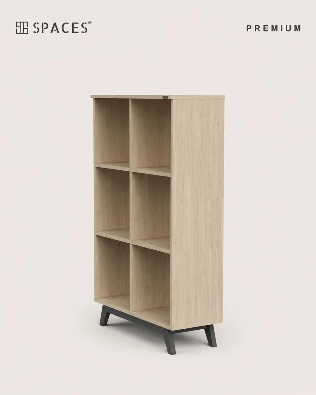 Natural Wood Premium Bookshelf