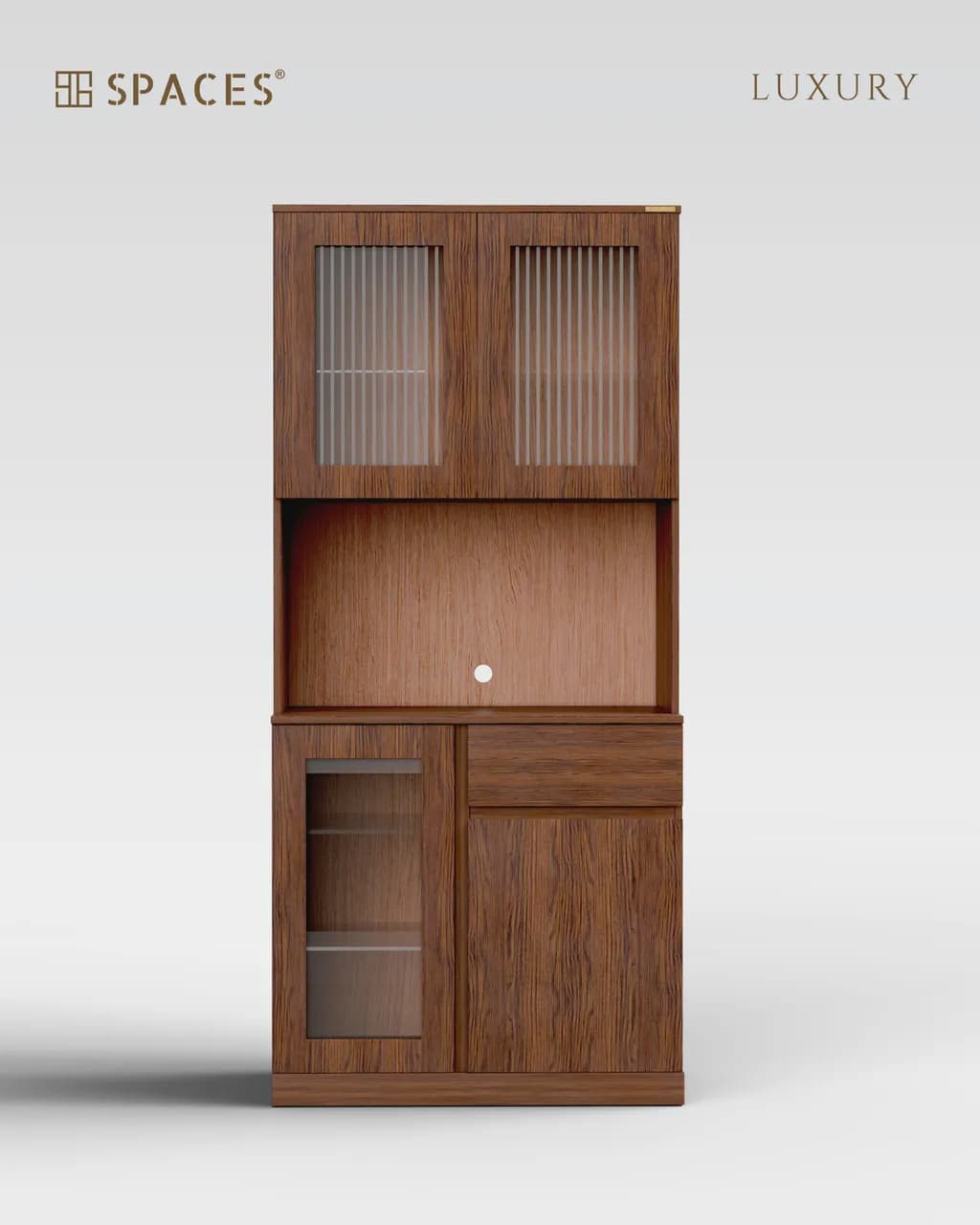 Walnut Premium Kitchen Cabinet