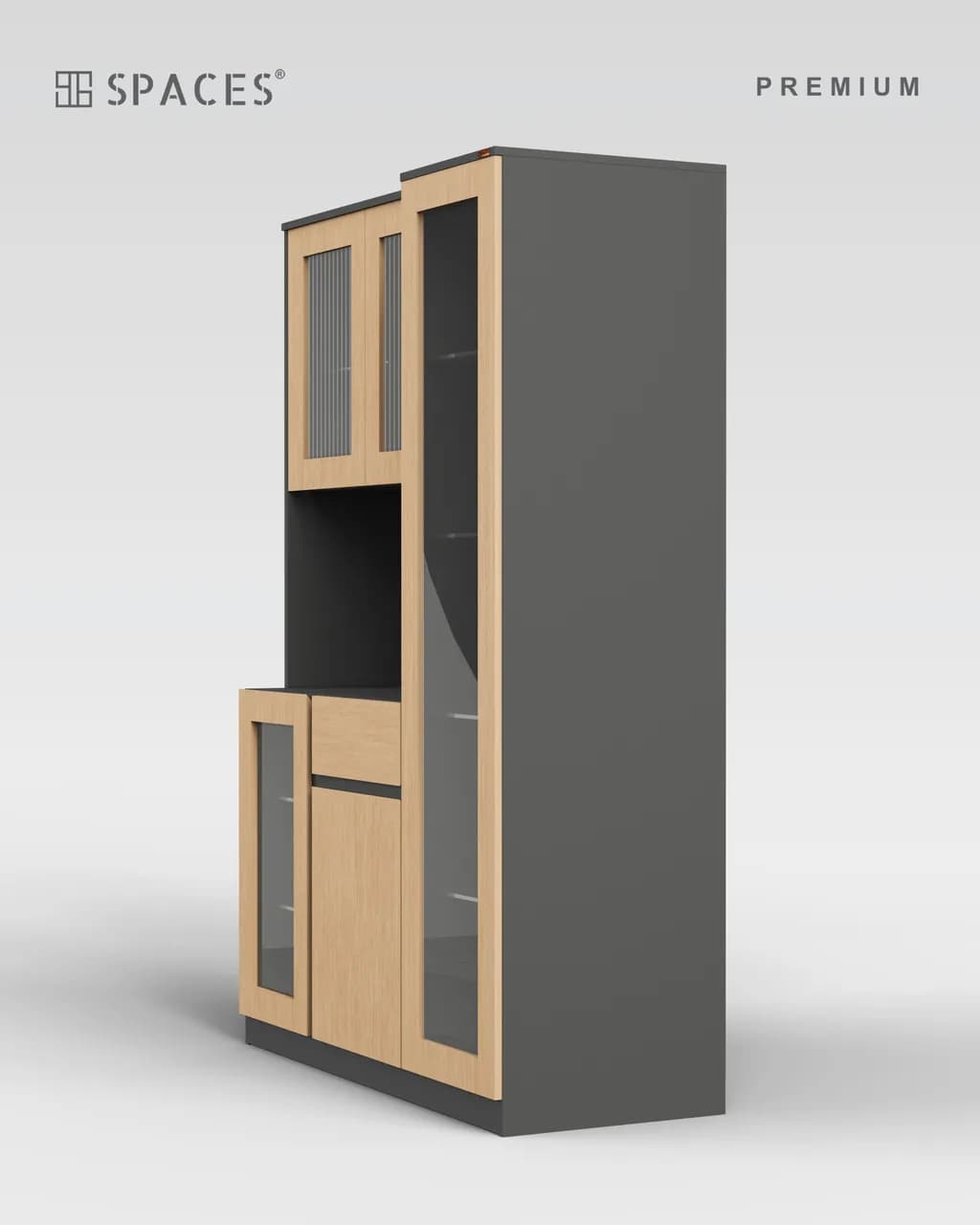 Chestnut Premium Kitchen Cabinet