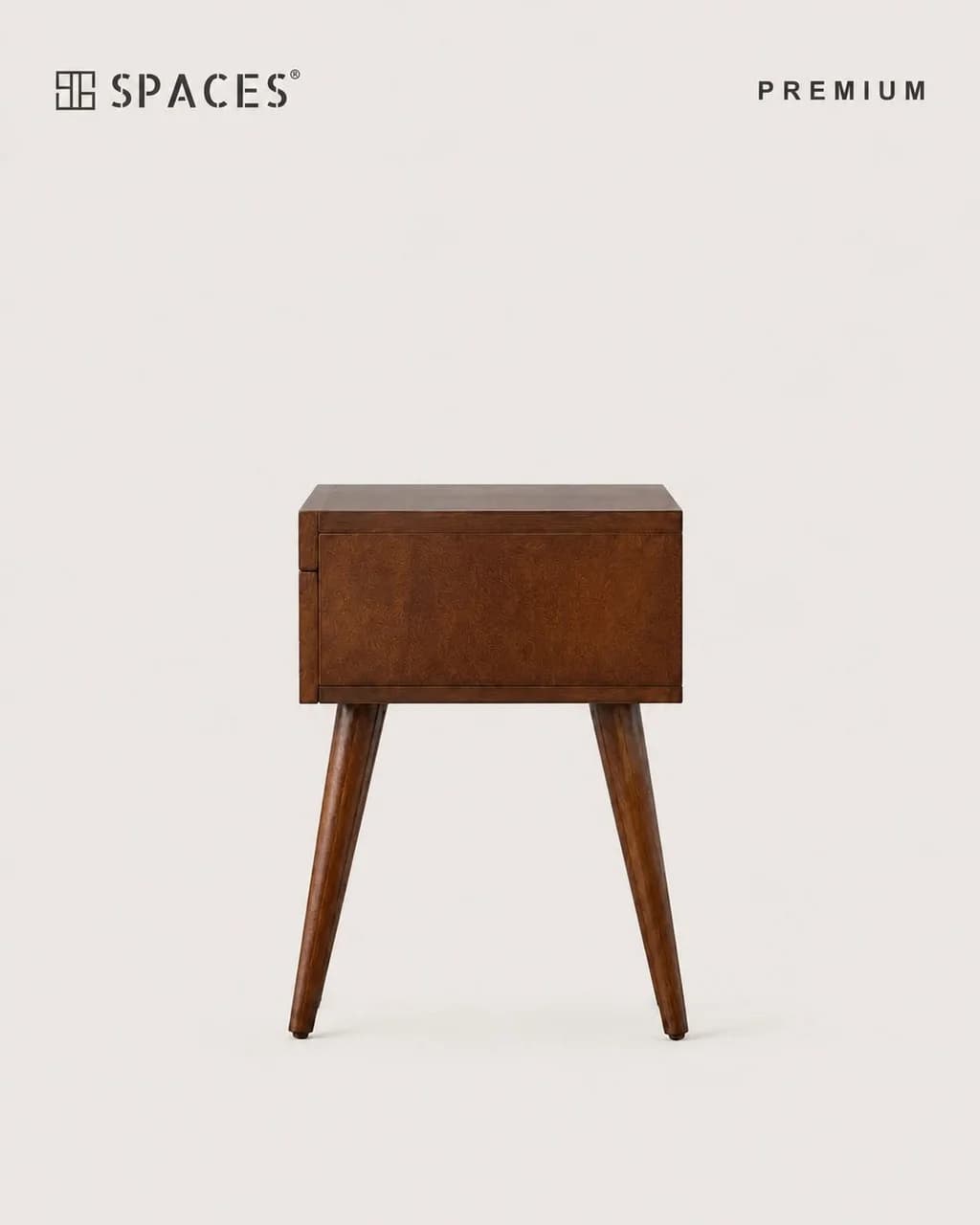 Walnut Premium Bedside Table