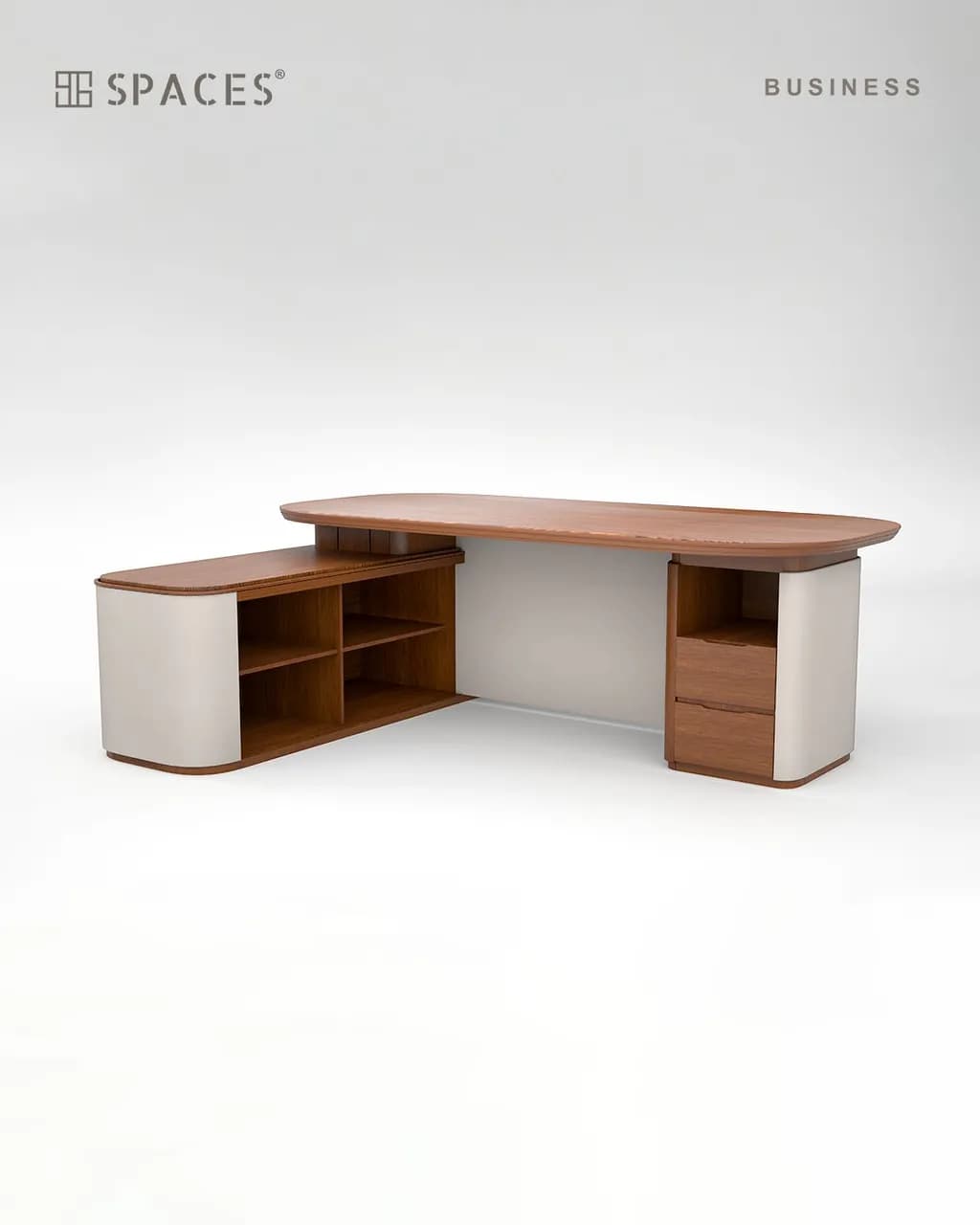 Two-Tone Business Executive Table