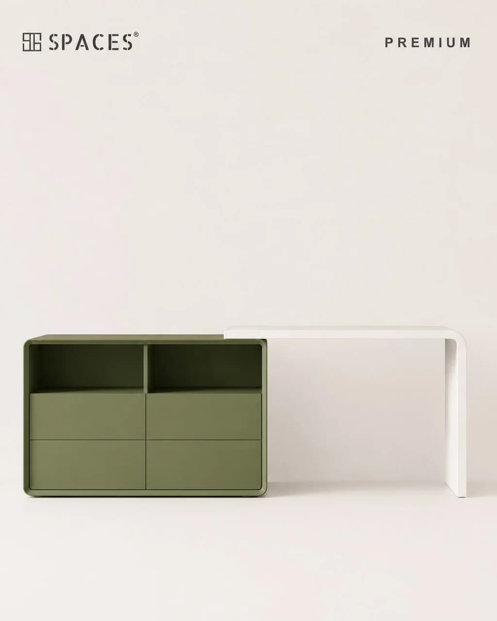 Two-Tone Luxury Reading Table