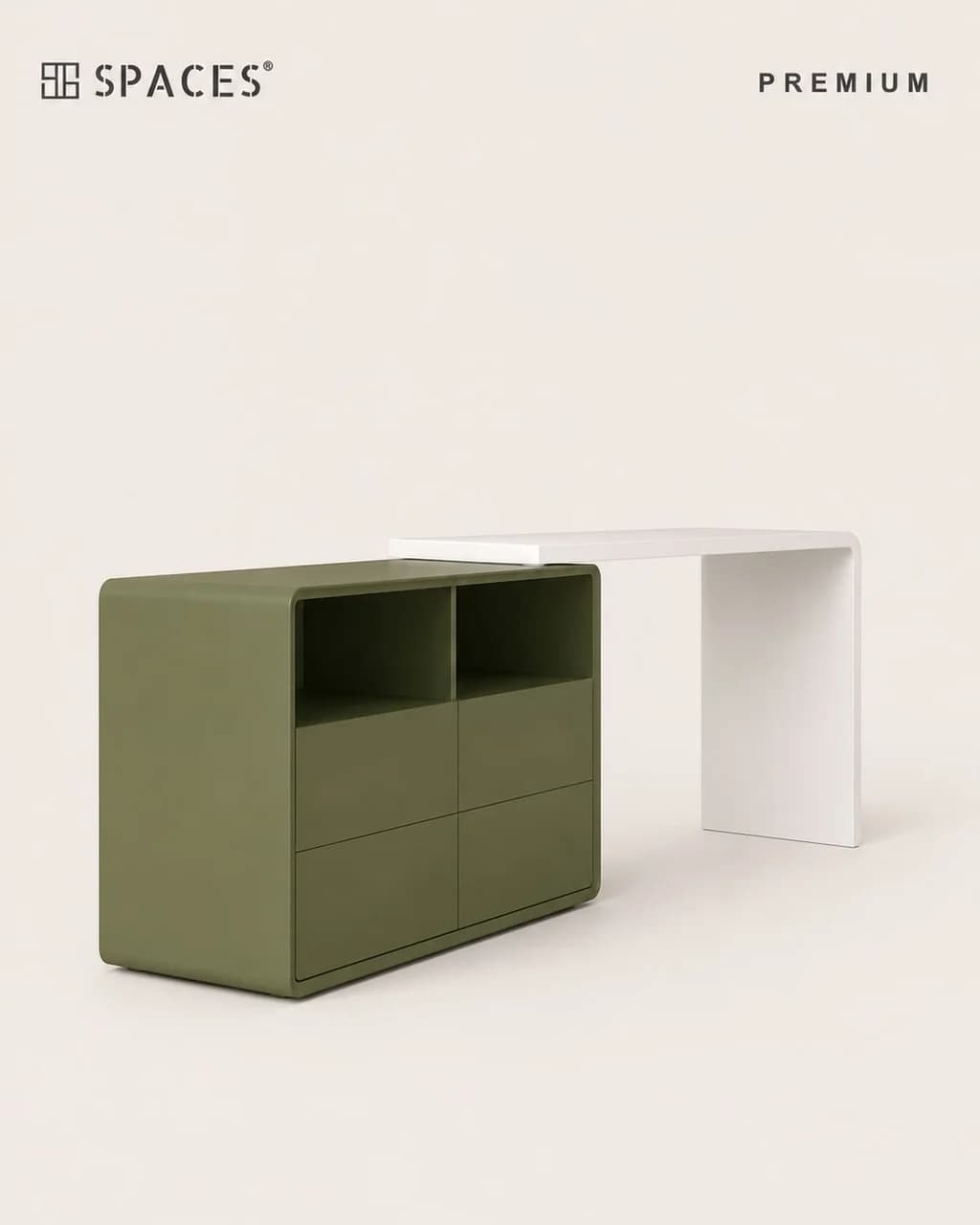 Two-Tone Luxury Reading Table