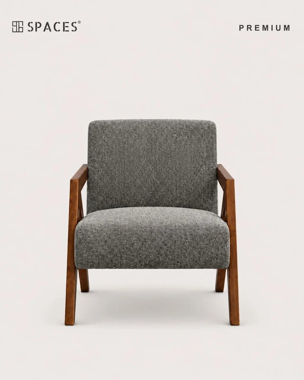 Olive Grey Premium Armchair