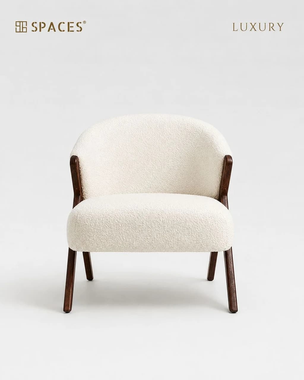 Ivory Luxury Lounge Chair