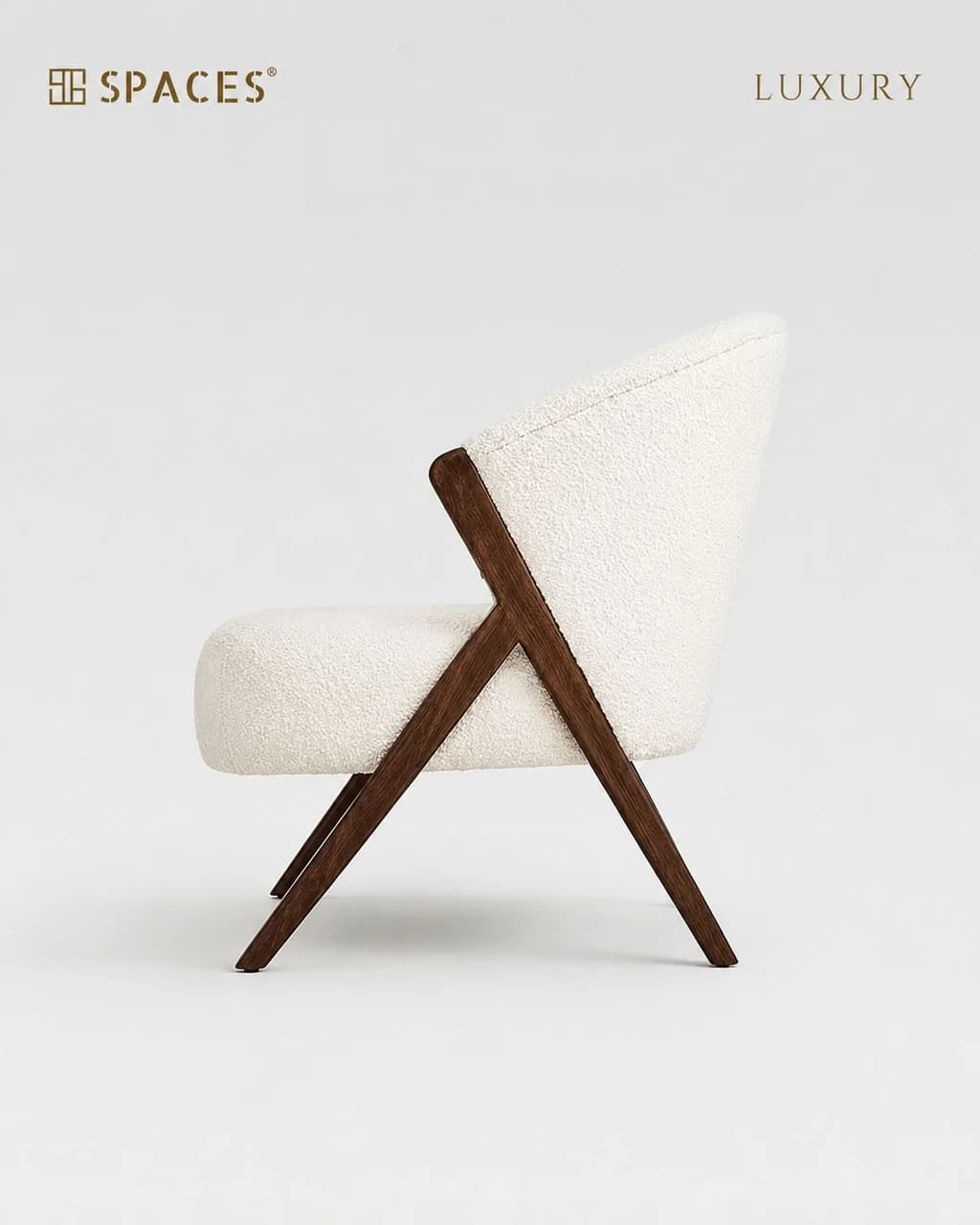 Ivory Luxury Lounge Chair
