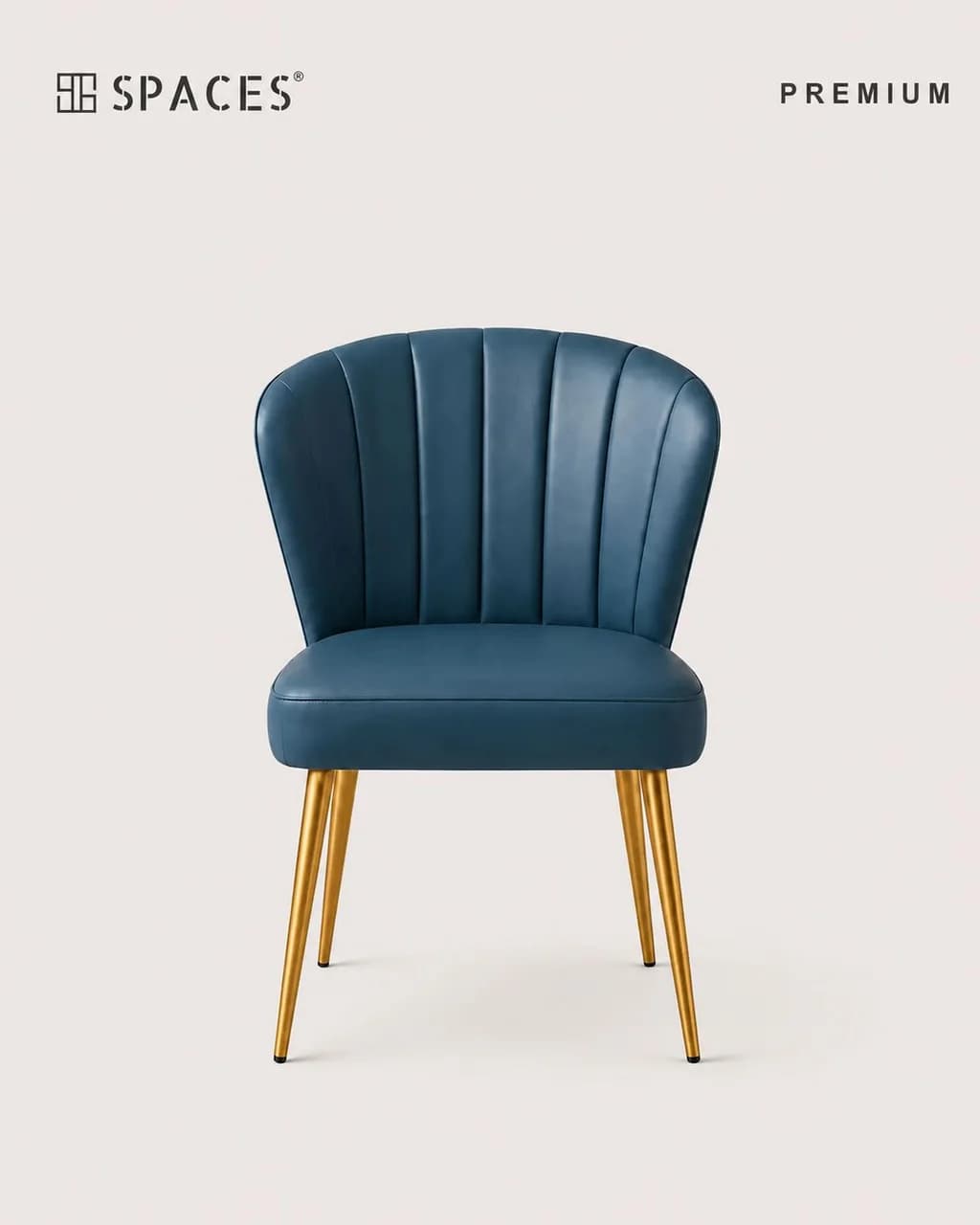 Steel Blue Premium Accent Chair