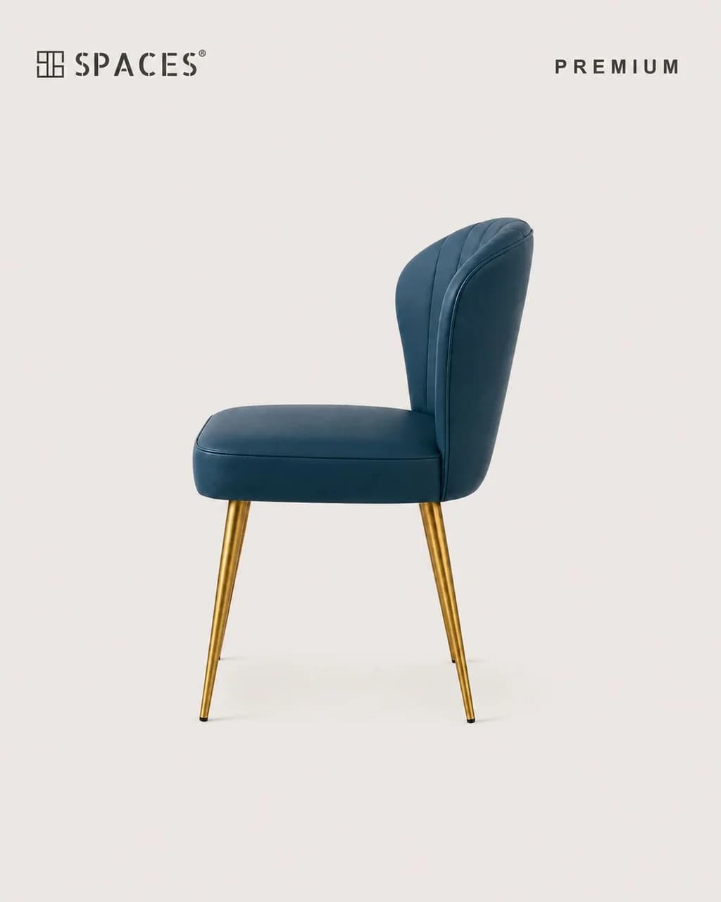 Steel Blue Premium Accent Chair