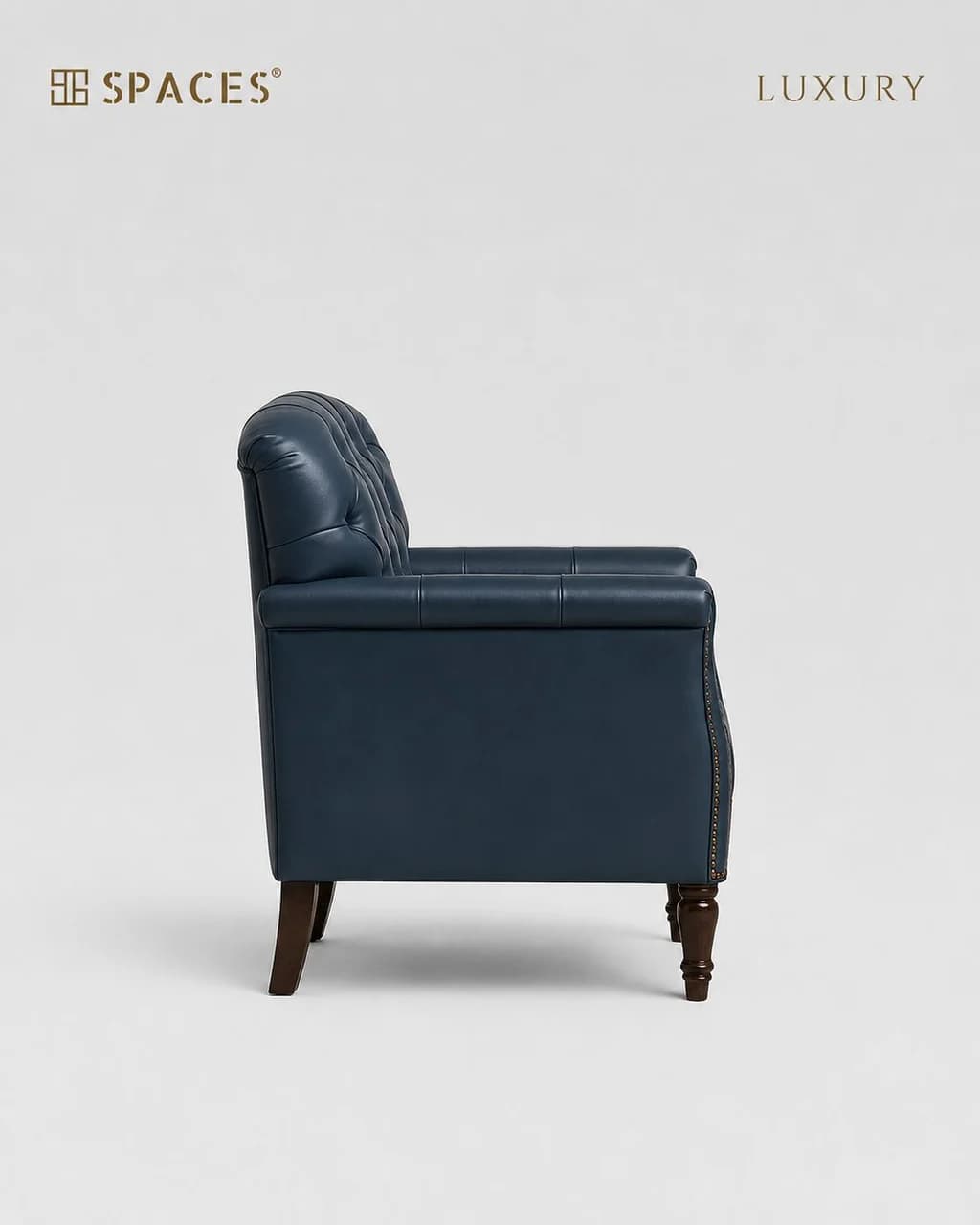 Dark Navy Luxury Armchair
