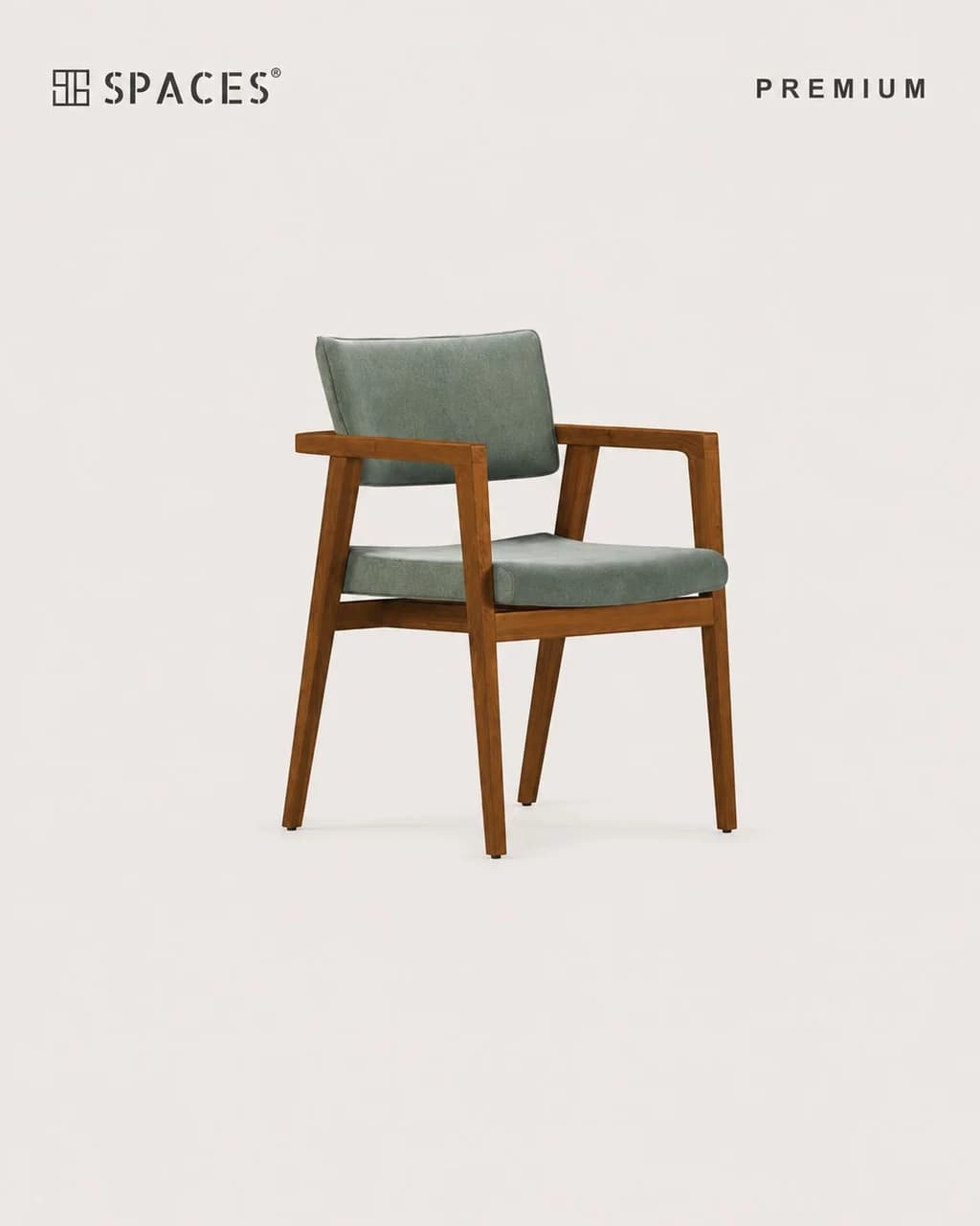 Mint Green Premium Accent Chair